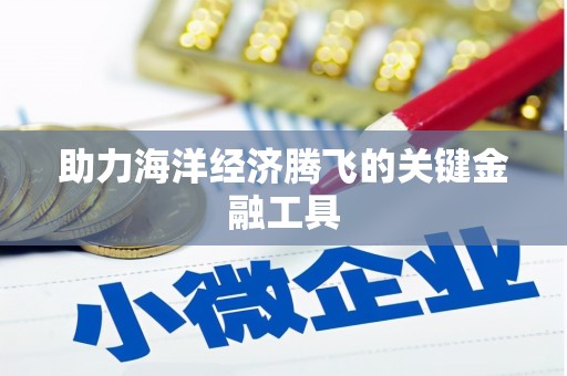 东港助力海洋经济腾飞的关键金融工具