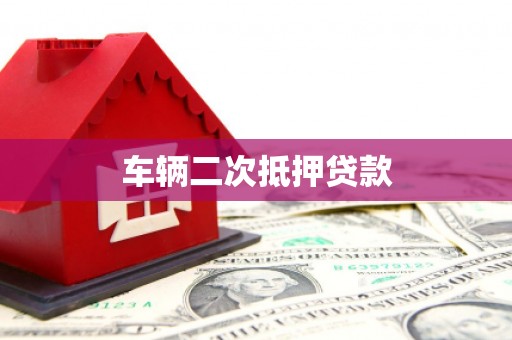 东港车辆二次抵押贷款
